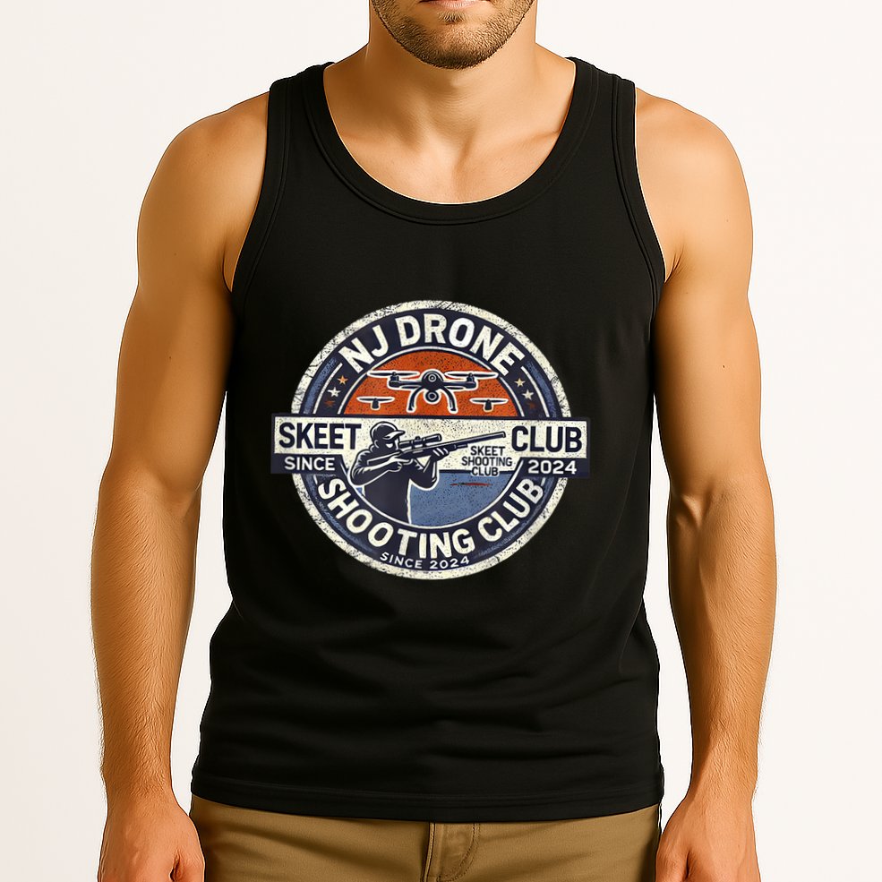 Nj New Jersey Drone Skeet Shooting Club Tank Top