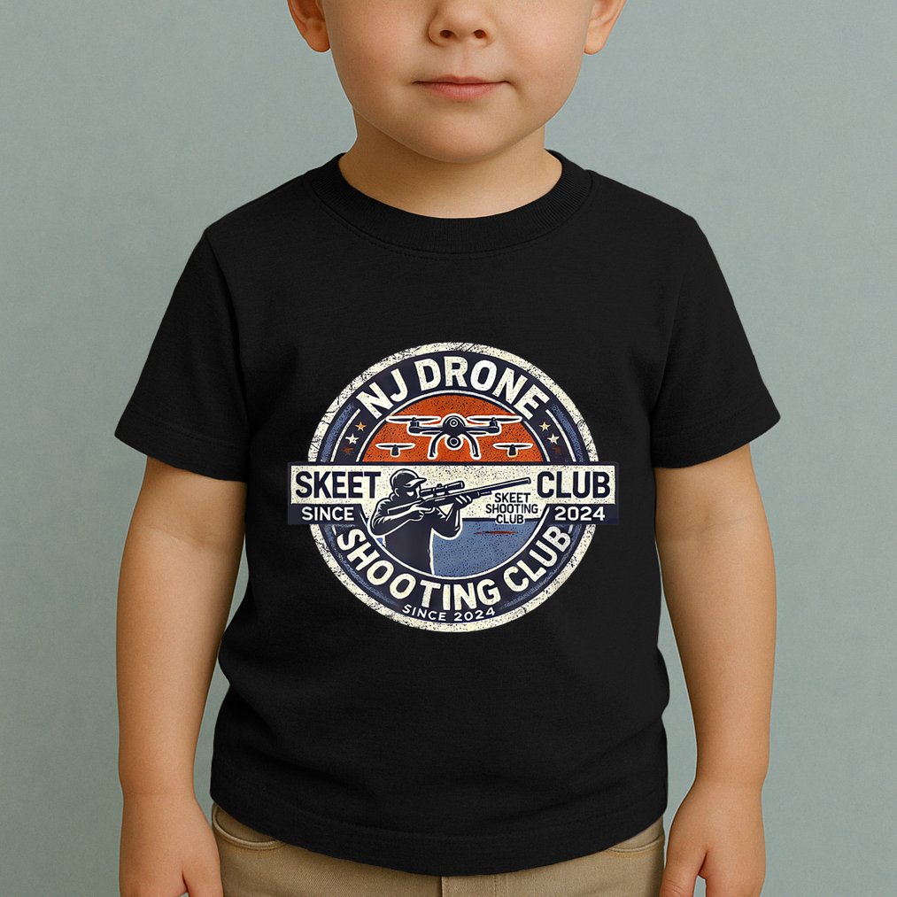 Nj New Jersey Drone Skeet Shooting Club Toddler T-Shirt