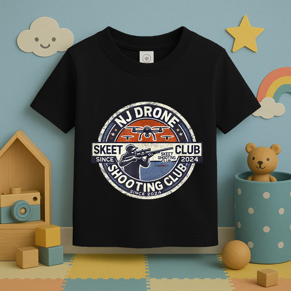 Nj New Jersey Drone Skeet Shooting Club Toddler T-Shirt