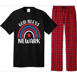 Newark New Jersey Gift I Love Newark Usa Gift Pajama Set