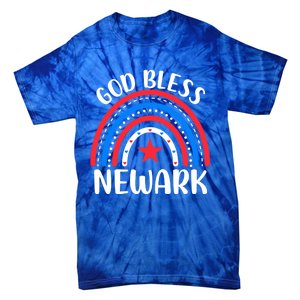 Newark New Jersey Gift I Love Newark Usa Gift Tie-Dye T-Shirt