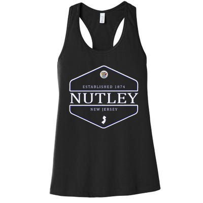 Nutley New Jersey Nutley Nj Women's Racerback Tank