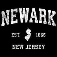 Newark New Jersey Nj Vintage Sports Design Kids Hoodie