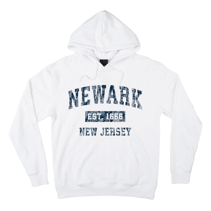 Newark New Jersey Nj Vintage Sports Design Hoodie