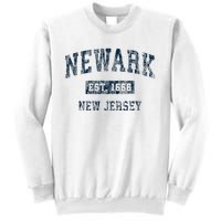 Newark New Jersey Nj Vintage Sports Design Sweatshirt