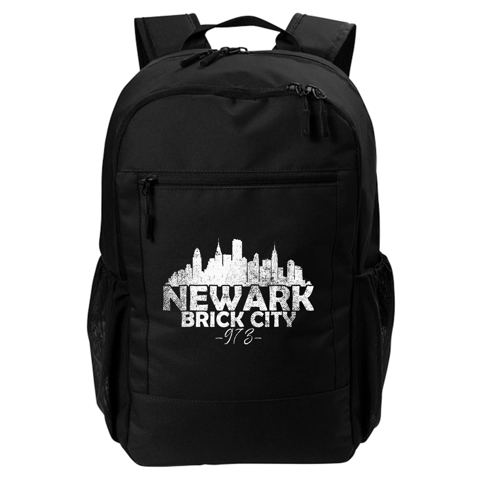 Newark New Jersey Nj Brick City Skyline Backpack