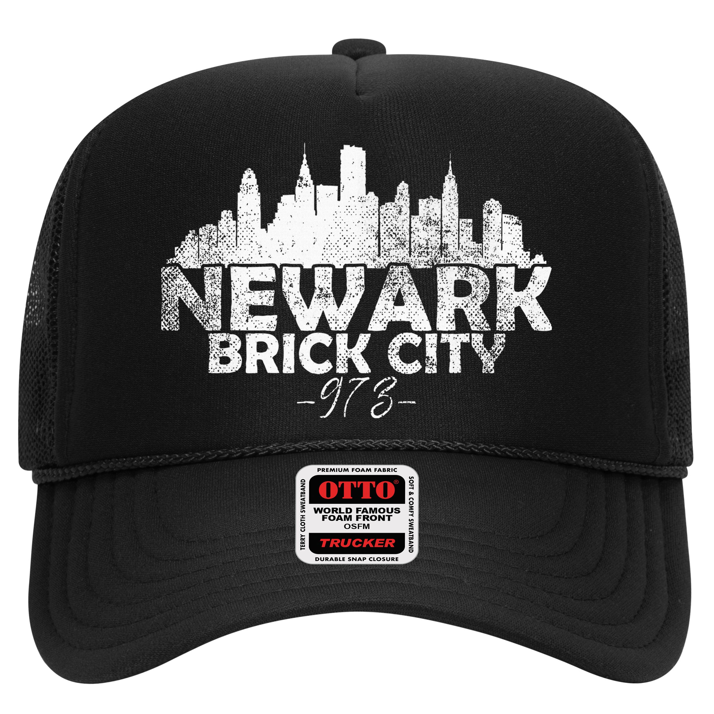 Newark New Jersey Nj Brick City Skyline Hat