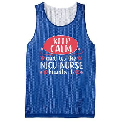 Nicu Nurse Keep Calm Neonatal Nursing Medical Gift Cool Gift Mesh Reversible Basketball Jersey Tank