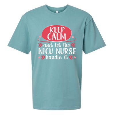 Nicu Nurse Keep Calm Neonatal Nursing Medical Gift Cool Gift Sueded Cloud Jersey T-Shirt