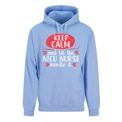 Nicu Nurse Keep Calm Neonatal Nursing Medical Gift Cool Gift Unisex Surf Hoodie