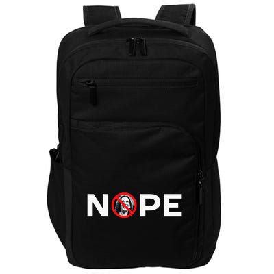 Nope No Kamala Sign Anti Kamala Harris Impact Tech Backpack