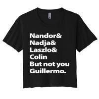 Nandor Nadja Laszlo Colin But Not You Guillermo Crop Top