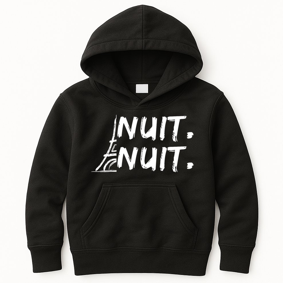 Nuit Nuit Lover Basketball Kids Hoodie