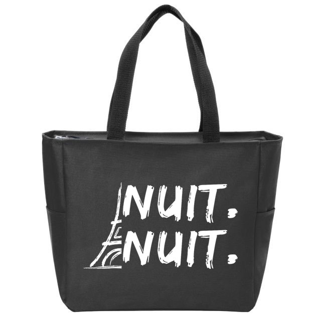 Nuit Nuit Lover Basketball Zip Tote Bag
