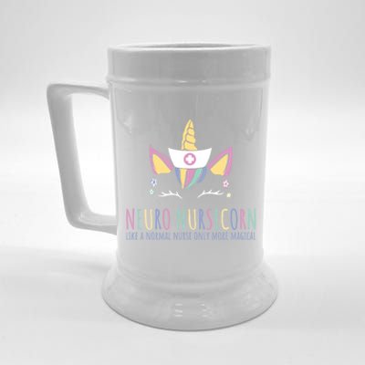 Neuro Nursicorn Like A Normal Nurse Only Way Cooler Cute Gift Beer Stein