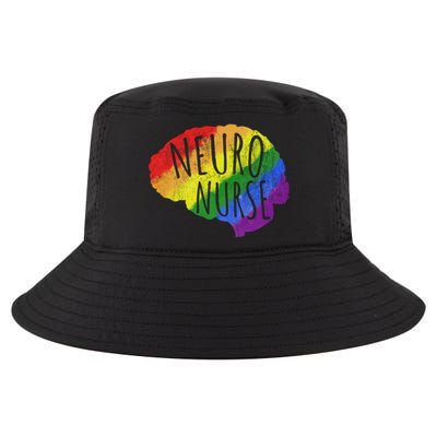 Neuro Nurse Lgbt Brain Cute Gift Cool Comfort Performance Bucket Hat