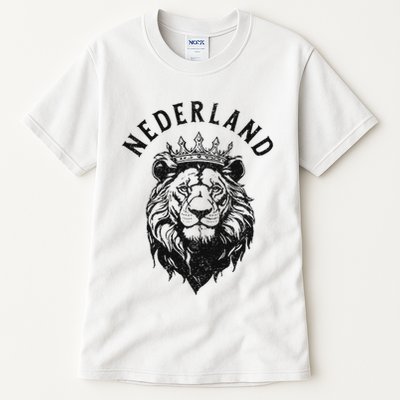 Nederland Netherlands Lion Dutch Holland Vintage Orange Tall T-Shirt