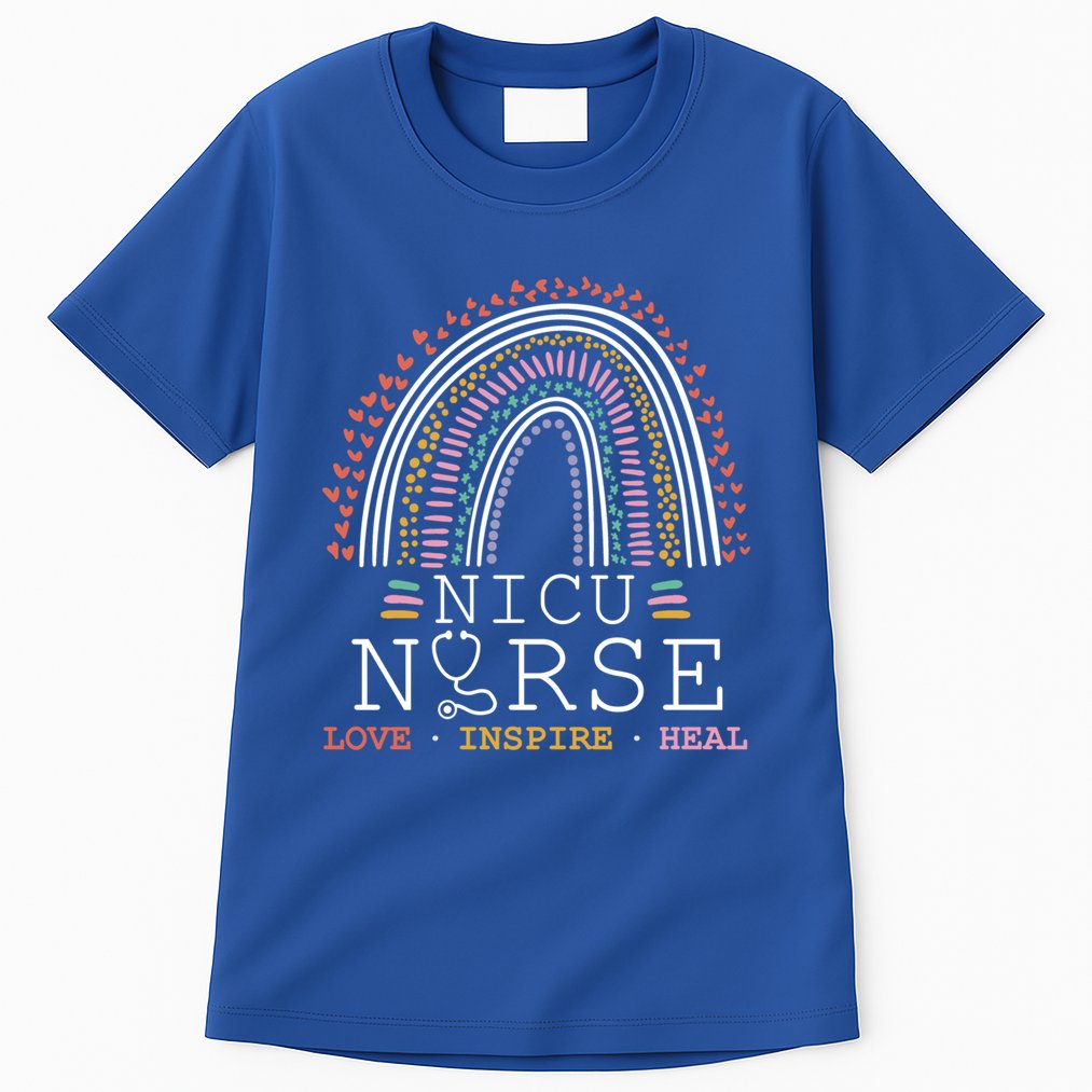 Nicu Nurse Love Inspire Heal Medicine Healthcare Gift Tall T-Shirt