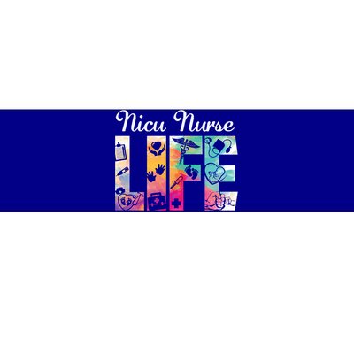 Nicu Nurse Life Watercolor Neonatal Icu Nursing Great Gift Bumper Sticker