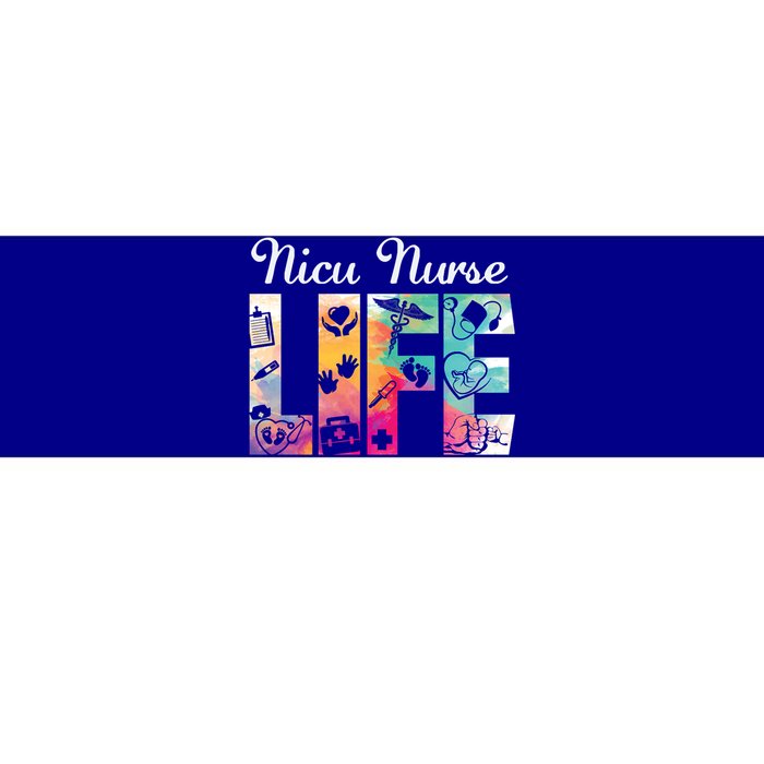 Nicu Nurse Life Watercolor Neonatal Icu Nursing Great Gift Bumper Sticker