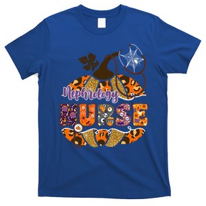 Nephrology Nurse Leopard Halloween Pumpkin Great Gift T-Shirt