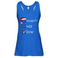 Naughty Nice List Other Funny Xmas Christmas Gift Ladies Essential Flowy Tank