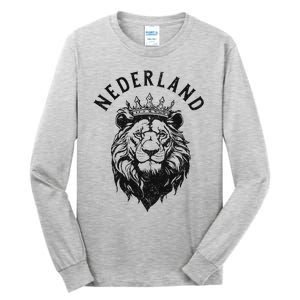 Nederland Netherlands Lion Dutch Holland Tall Long Sleeve T-Shirt