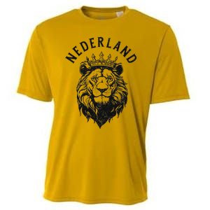 Nederland Netherlands Lion Dutch Holland Cooling Performance Crew T-Shirt