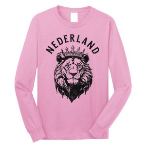 Nederland Netherlands Lion Dutch Holland Long Sleeve Shirt