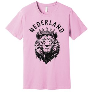 Nederland Netherlands Lion Dutch Holland Premium T-Shirt