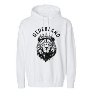 Nederland Netherlands Lion Dutch Holland Garment-Dyed Fleece Hoodie