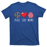 Neuro Nurse Love Peace Neuroscience Brain Nursing Lover Gift T-Shirt