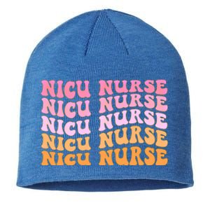 Nicu Nurse Labor And Delivery Nurse Nurse Appreciation Cute Gift Sustainable Beanie