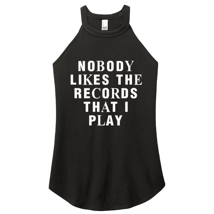 Netsky Nobody Likes The Records That I Play Women's Perfect Tri Rocker Tank