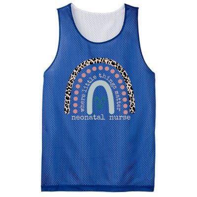 Neonatal Nurse Leopard Rainbow Appreciation Nicu Nurses Cute Funny Gift Mesh Reversible Basketball Jersey Tank