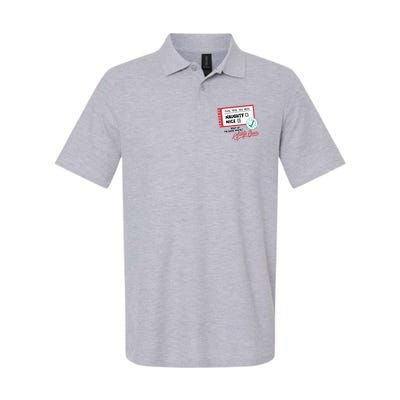 Naughty Nice List Santa Polo