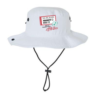 Naughty Nice List Santa Legacy Cool Fit Booney Bucket Hat