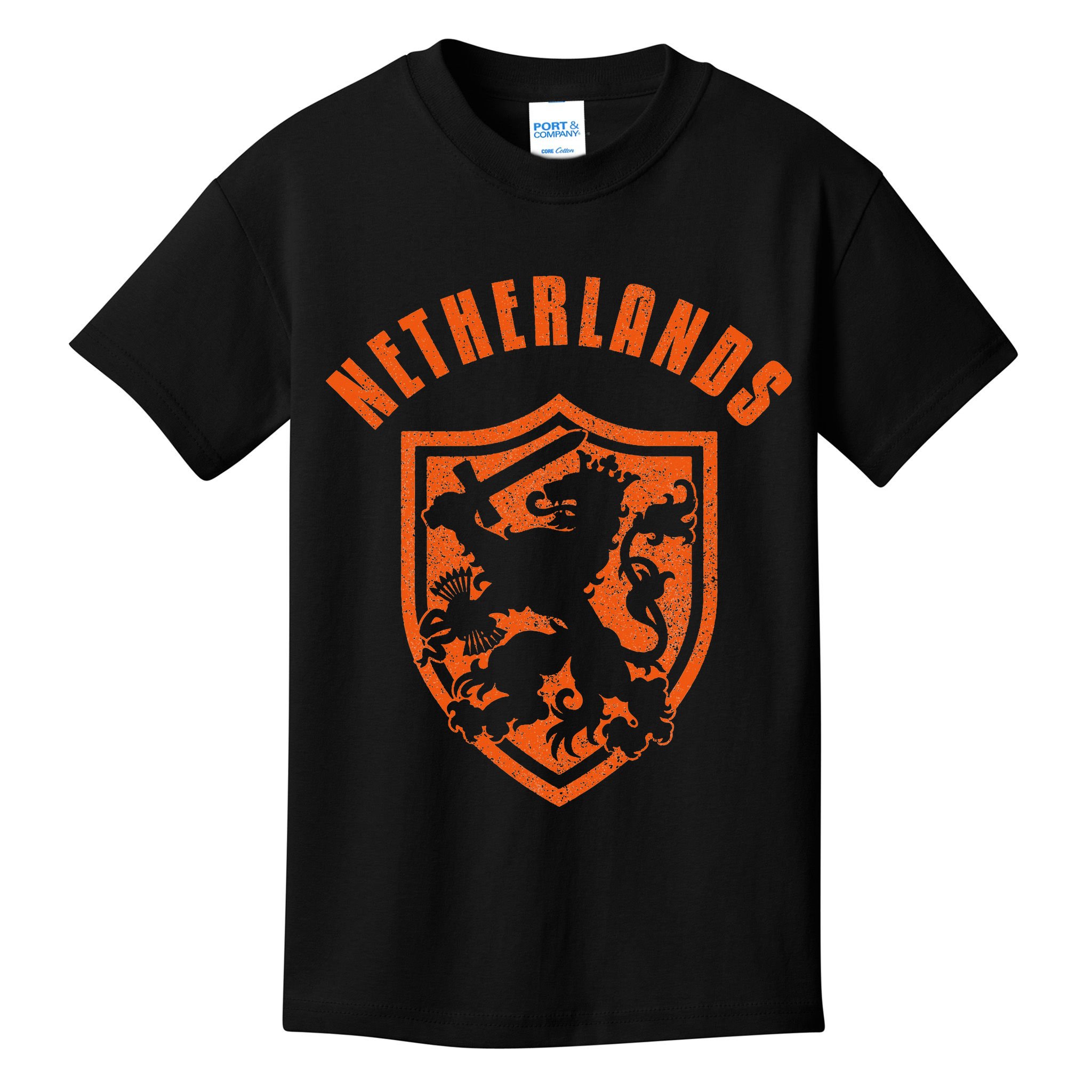 Netherlands Netherlands Lion Dutch Holland Vintage Kids T-Shirt