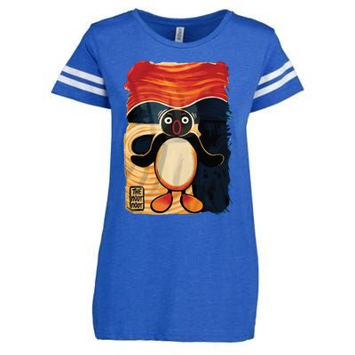 Noot Noot Madafakas Pingu Penguin Scream Anime Manga Enza Ladies Jersey Football T-Shirt