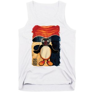 Noot Noot Madafakas Pingu Penguin Scream Anime Manga Tank Top