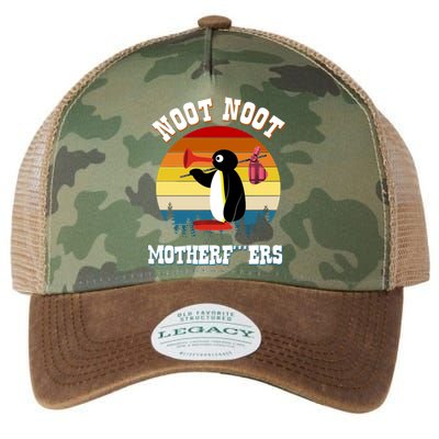 Noot Noot Motherf***ers Penguin Legacy Tie Dye Trucker Hat