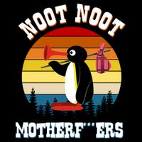 Noot Noot Motherf***ers Penguin Flexfit Unipanel Trucker Cap
