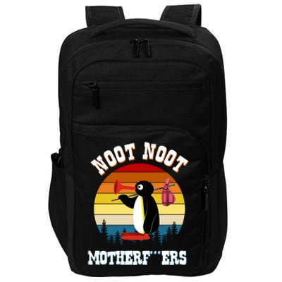 Noot Noot Motherf***ers Penguin Impact Tech Backpack