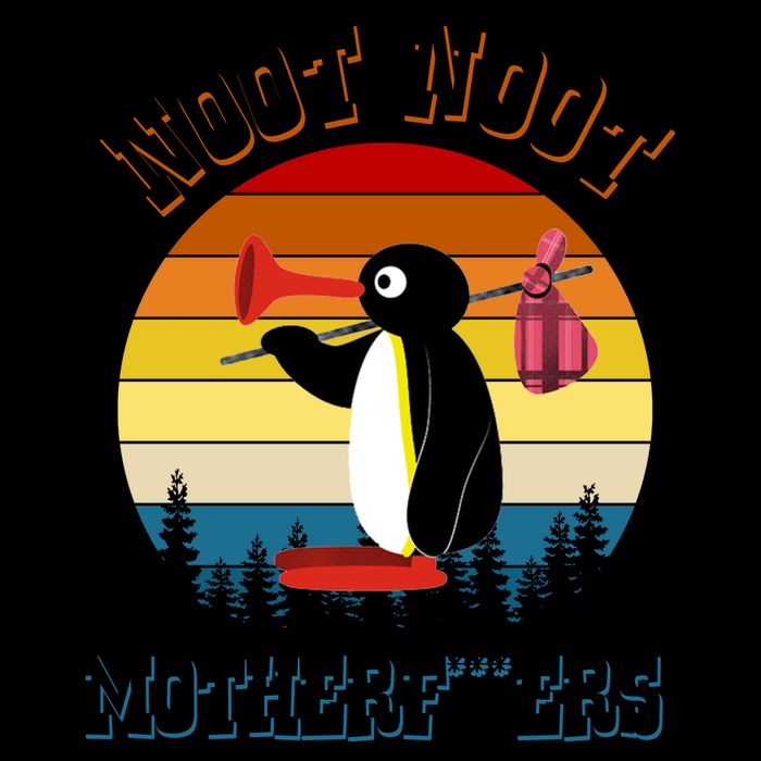 Noot Noot Motherf***ers Penguin 16oz Travel Tumbler