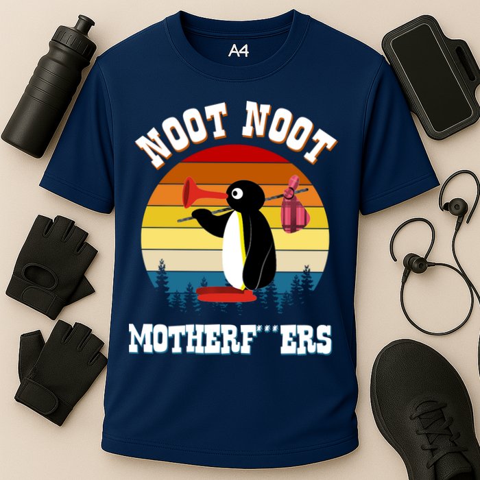 Noot Noot Motherf***ers Penguin Cooling Performance Crew T-Shirt