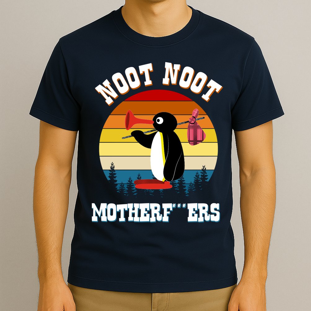 Noot Noot Motherf***ers Penguin T-Shirt