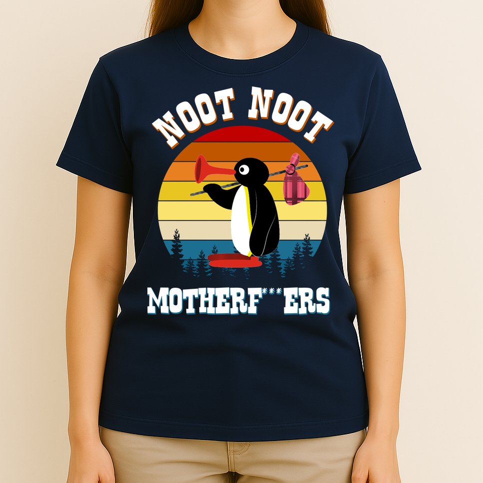 Noot Noot Motherf***ers Penguin T-Shirt