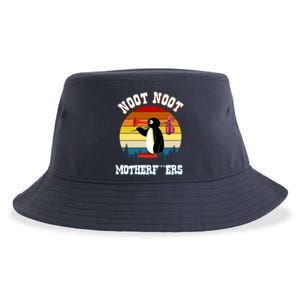 Noot Noot Motherf***ers Penguin Sustainable Bucket Hat