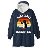 Noot Noot Motherf***ers Penguin Hooded Wearable Blanket