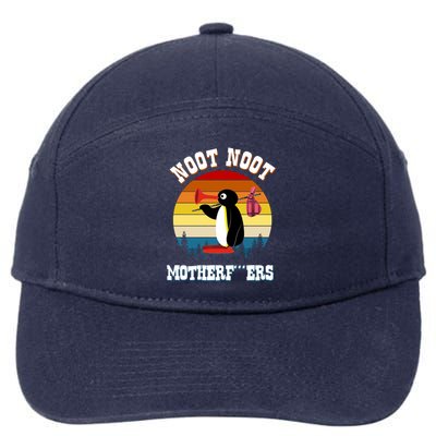 Noot Noot Motherf***ers Penguin 7-Panel Snapback Hat